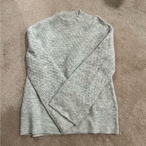 Cozy Gray Knit Sweater